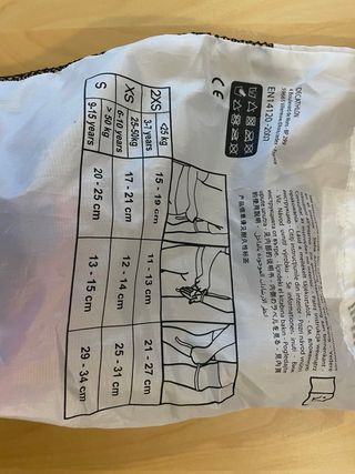 Pack Protecciones Patinaje Oxelo Talla XS