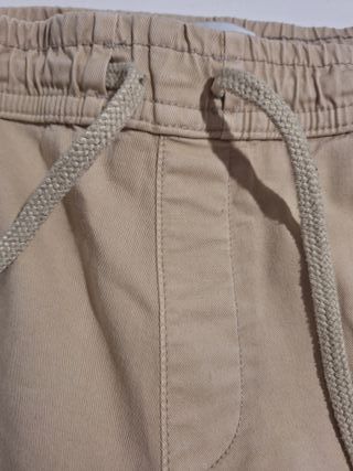 Pantalón de hombre Jogger ZARA Talla M Camel