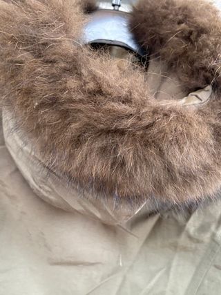 Giacca parka donna verde con cappuccio