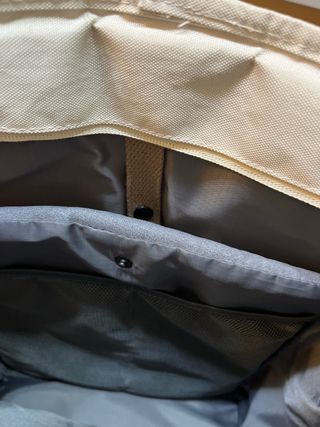 Bolso Lefrik Beige y Marrón