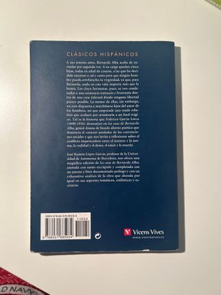 La Casa De Bernarda Alba (Clasicos Hispanicos /...