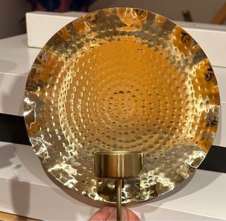 Candelabro H&M Home 2 unidades. Dorado Metal