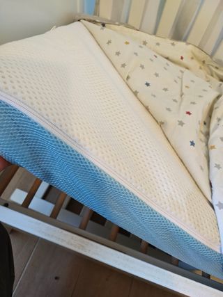Cuna convertible en cama infantil
