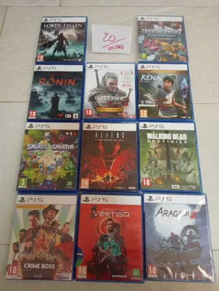 Liquidación de juegos PS5