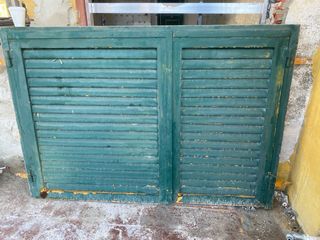 Contraventana o persiana exterior (mallorquina)