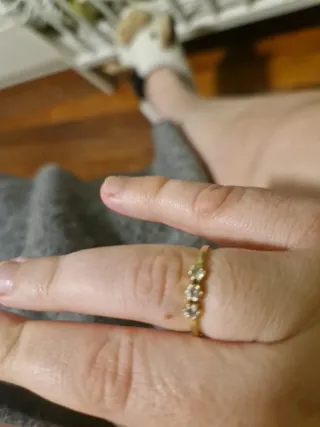 Conjunto de joyería de oro