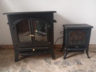 DOS CALEFACTORES ELECTRICOS