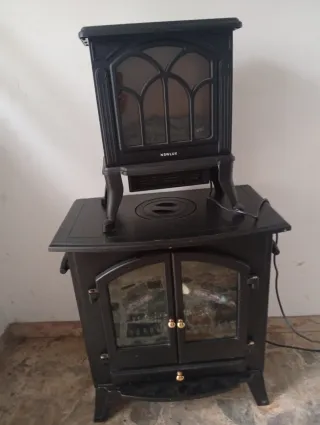 DOS CALEFACTORES ELECTRICOS