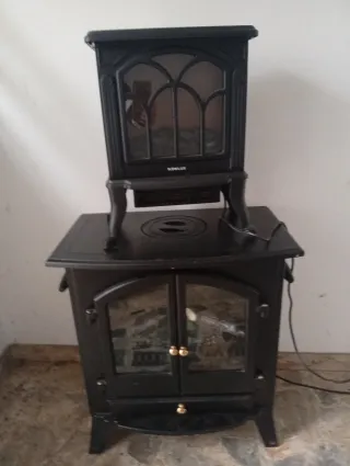 DOS CALEFACTORES ELECTRICOS