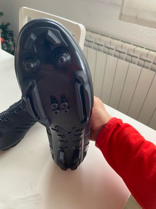 Zapatillas Ciclismo Negra Talla 45