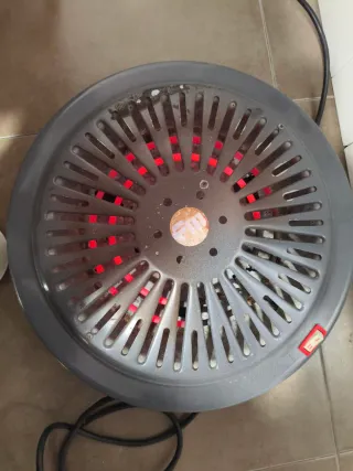 Brasero Mesa Camilla Gris