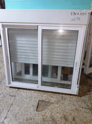 Ventana corredera aluminio 190x120