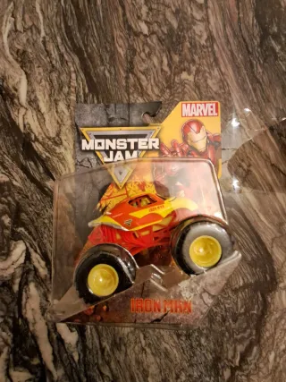 Monster Jam Ironman Marvel nuevo