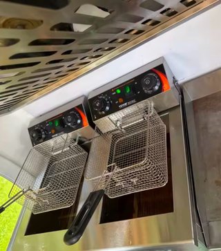 Freidora industrial 6+6L