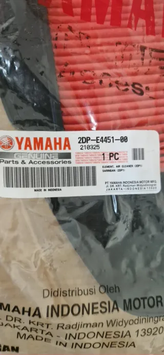 Yamaha Nmax - filtro de aire año 2021+