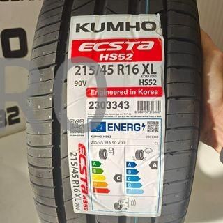 JUEGO 2 NEUMATICOS 215/45 R16 KUMHO NUEVO