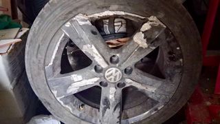 Llantas Grupo Vag 17 Pulgadas Negra 2 llantas