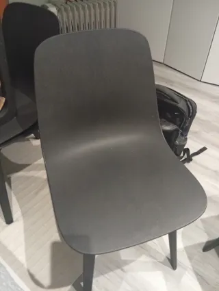 Sillas Ikea comedor gris antracita (pack 6)