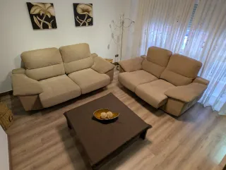 Sofás 3+2 plazas tela