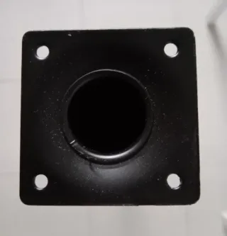 Patas mesa metálicas negras (2 unidades)