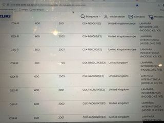 Intermitente Suzuki GSX-R 35604-29F30