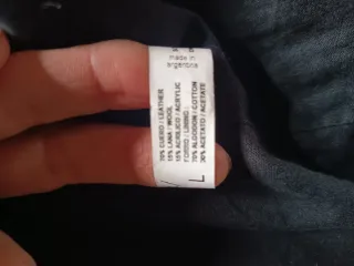 Abrigo Piel auténtica Sita Mur. Gris