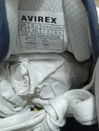 Avirex White Deep 40