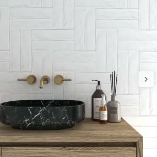 Azulejo Brooklyn Blanco Mate 7.5x3