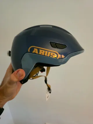 Casco Abus Smiley 3.0 LED Talla S Azul