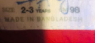 Chaqueta Zara roja niño talla 98 ( 2 -3 años)