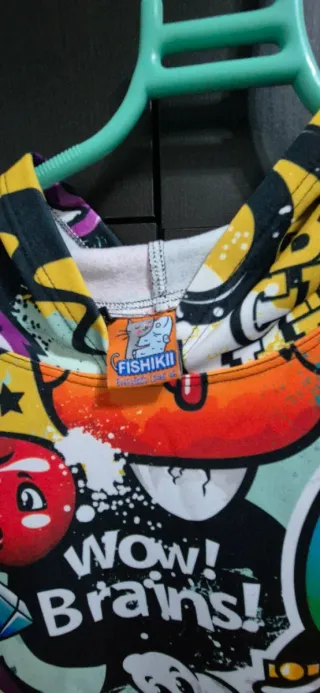 Sudadera Fishikii Multicolor Graffiti