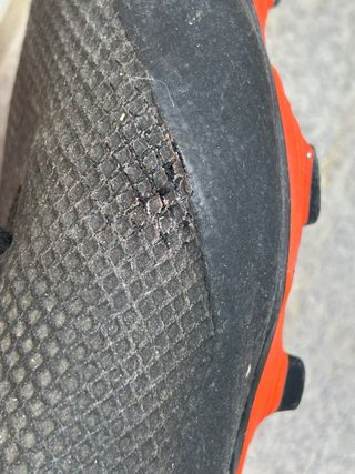 Scarpe Adidas Calcio Nere/Verdi Taglia 43.5