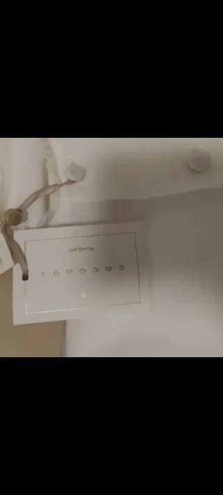 Vestido de comunión blanco y azul sin estrenar