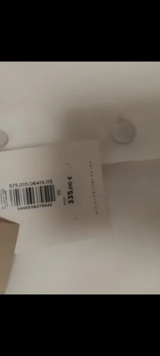 Vestido de comunión blanco y azul sin estrenar