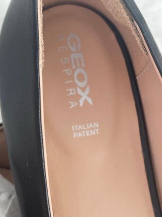 Zapatos GEOX  Jappa Sheep Lea Negro Talla 39.5