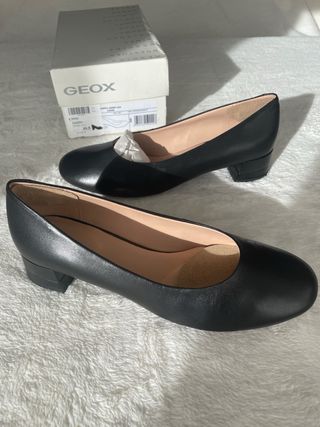 Zapatos GEOX  Jappa Sheep Lea Negro Talla 39.5