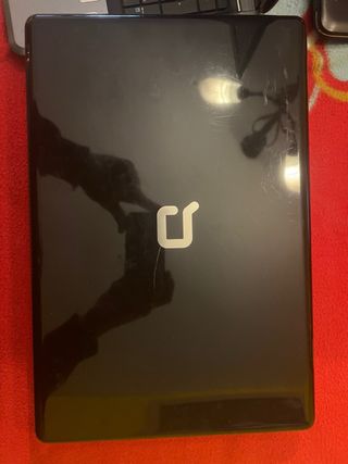 HP Compaq Portátil Plata/Negro