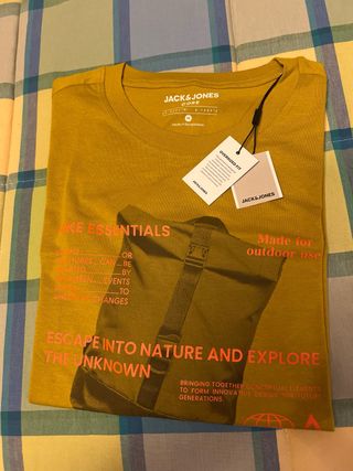Camisetas Jack & Jones Nuevas Talla M SIN ESTRENAR