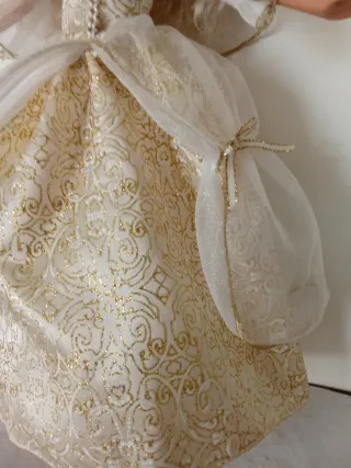 Barbie Sposa Corona e Abito Dorato