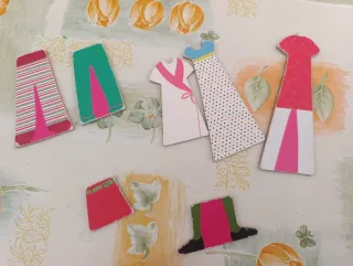 Juego magnético de muñecas