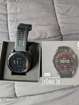Reloj Garmin Fenix 7X Solar Negro