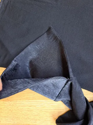 Blusa Zara Negra Talla M