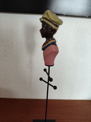 Busto Expositor Joyas Vintage - 32 cm