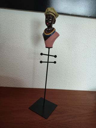 Busto Expositor Joyas Vintage - 32 cm