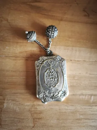 Espejo de Plata Victoriano