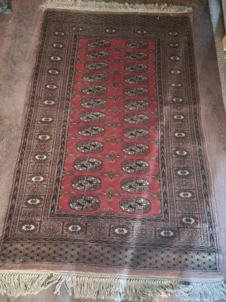 Tappeto Kashmir lana e cashmere