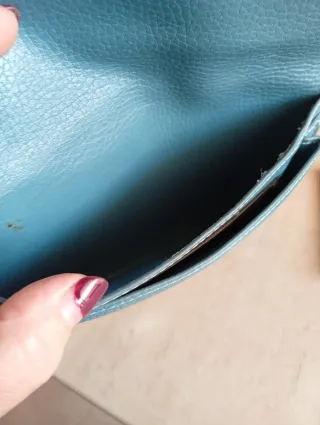 Borsa Hermes Blu Petrolio