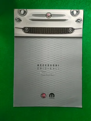 Depliant Fiat Nuova 500 vari modelli diaponibili