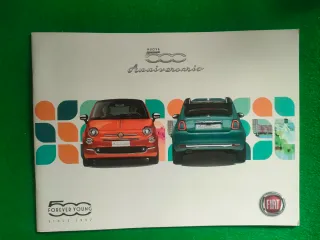 Depliant Fiat Nuova 500 vari modelli diaponibili
