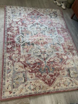 Alfombra JÄRNVÄG Ikea grande estampada